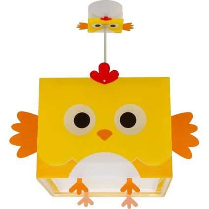 Dalber 64642 - Dječji luster LITTLE CHICKEN 1xE27/15W/230V