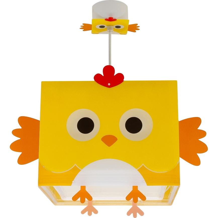 Dalber 64642 - Dječji luster LITTLE CHICKEN 1xE27/15W/230V
