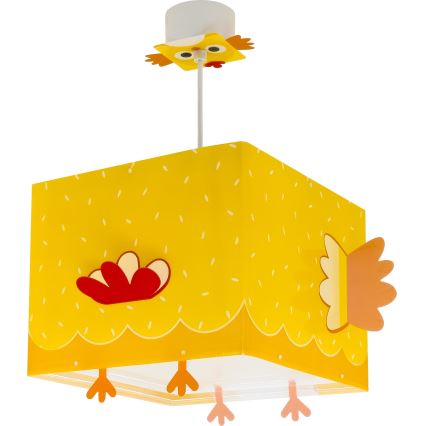 Dalber 64642 - Dječji luster LITTLE CHICKEN 1xE27/15W/230V