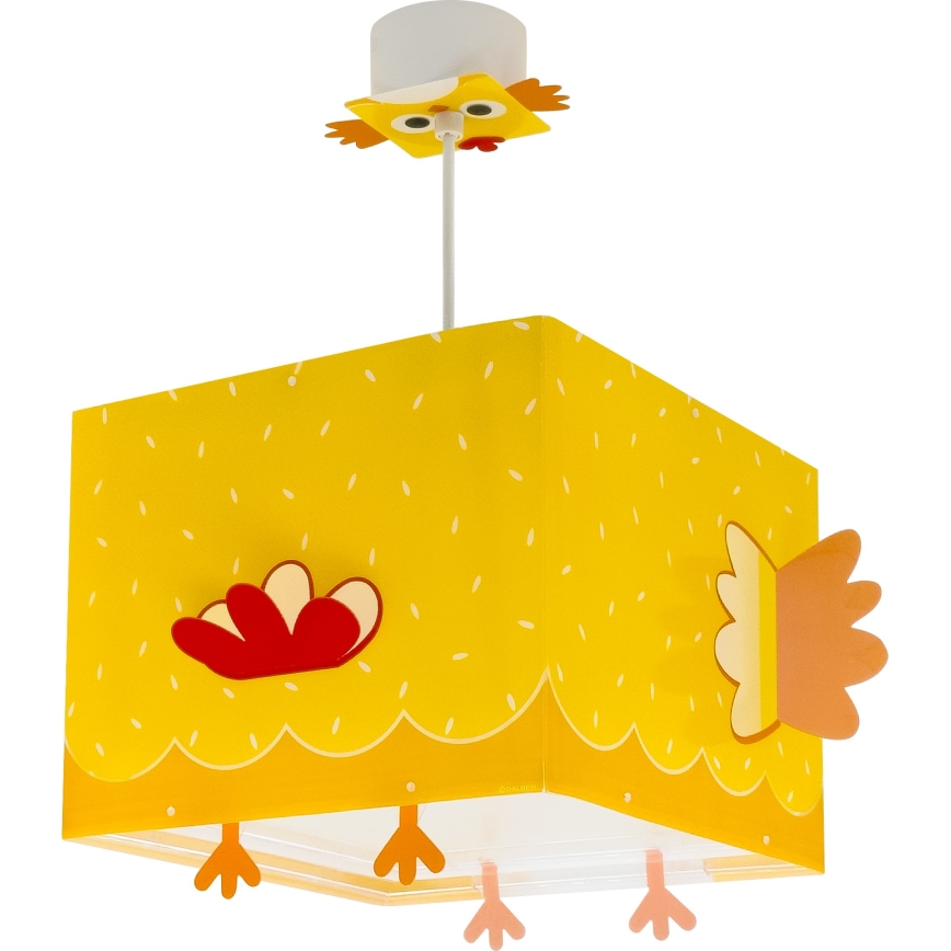 Dalber 64642 - Dječji luster LITTLE CHICKEN 1xE27/15W/230V