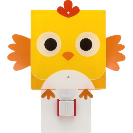 Dalber 64649 - Dječja zidna svjetiljka LITTLE CHICKEN 1xE27/15W/230V