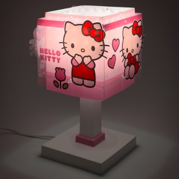 Dalber 73261 - LED dječja lampica HELLO KITTY 1xG4/4W/230V ružičasta