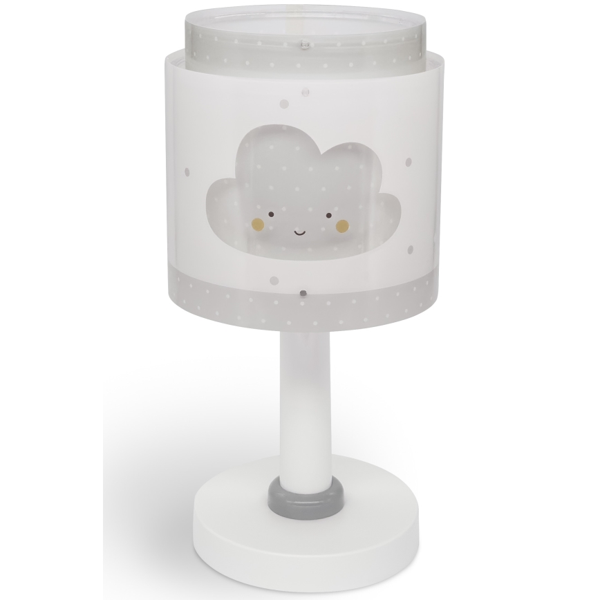 Dalber 76011E - Dječja lampica BABY DREAMS 1xE14/8W/230V siva