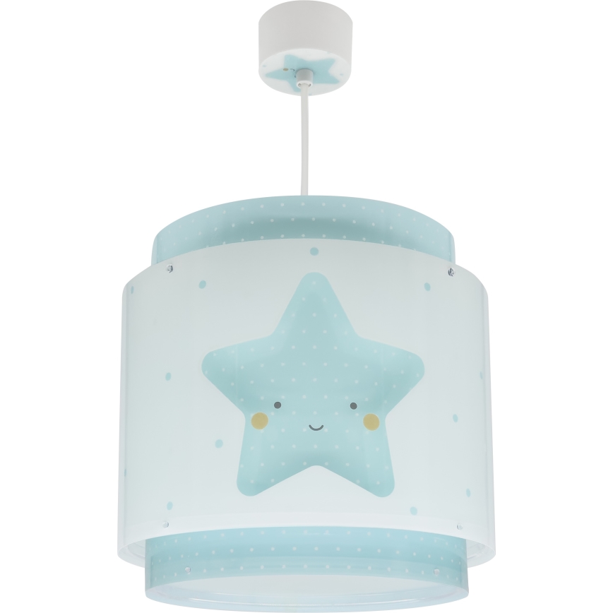 Dalber 76012T - Dječji luster BABY DREAMS 1xE27/15W/230V plava