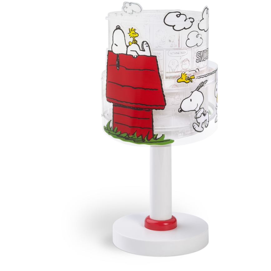 Dalber 76301 - LED dječja lampica SNOOPY 1xG4/4W/230V bijela/crvena