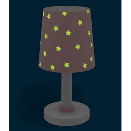 Dalber 82211S - Dječja lampica STAR LIGHT 1xE14/40W/230V ružičasta