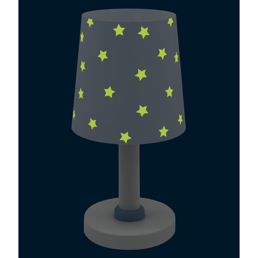 Dalber 82211T - Dječja lampica STAR LIGHT 1xE14/40W/230V plava