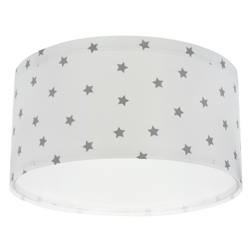 Dalber 82216B - Dječja stropna svjetiljka STAR LIGHT 2xE27/60W/230V bijela