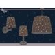 Dalber 82219S - Dječja zidna svjetiljka STAR LIGHT 1xE27/60W/230V ružičasta
