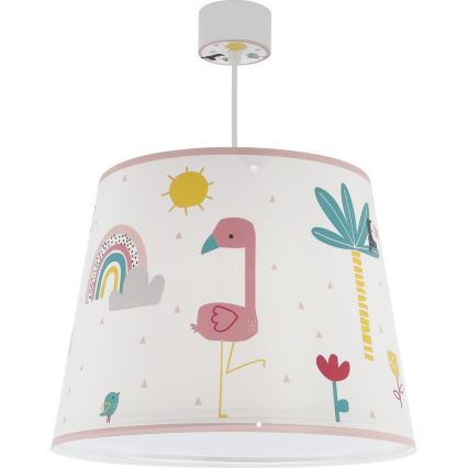 Dalber 82462 - Dječji luster FLAMINGO 1xE27/15W/230V