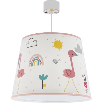 Dalber 82462 - Dječji luster FLAMINGO 1xE27/15W/230V