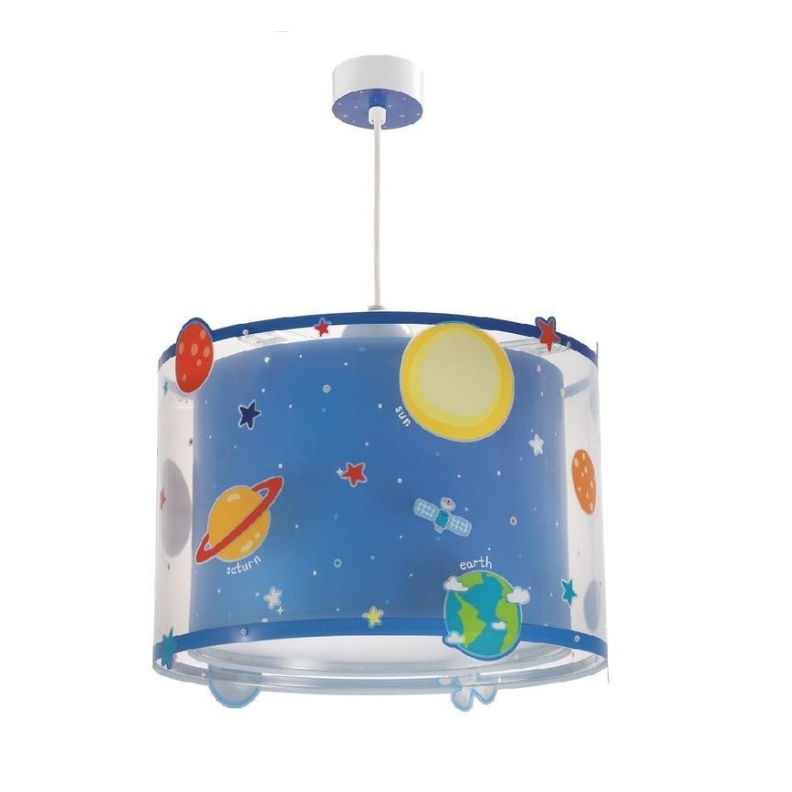 Dalber D-41342 - Dječji luster PLANETS 1xE27/60W/230V