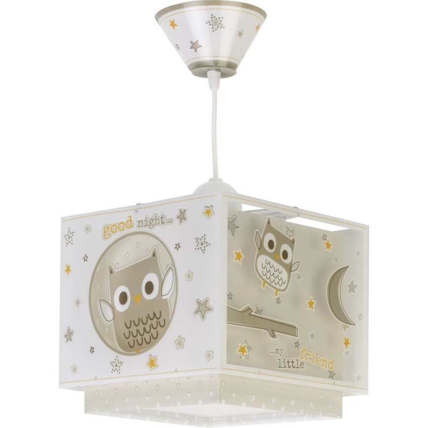 Dalber D-93392 - Dječji luster GOOD NIGHT 1xE27/60W/230V