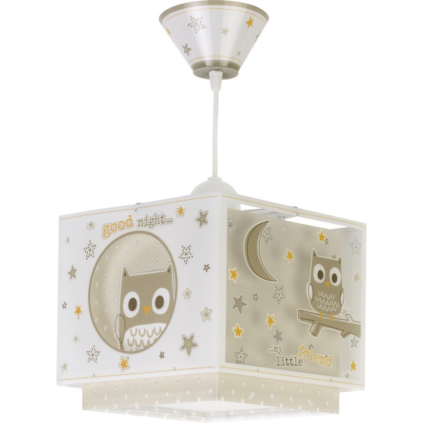 Dalber D-93392 - Dječji luster GOOD NIGHT 1xE27/60W/230V