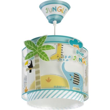 Dalber D-76112 - Dječji luster MY LITTLE JUNGLE 1xE27/60W/230V