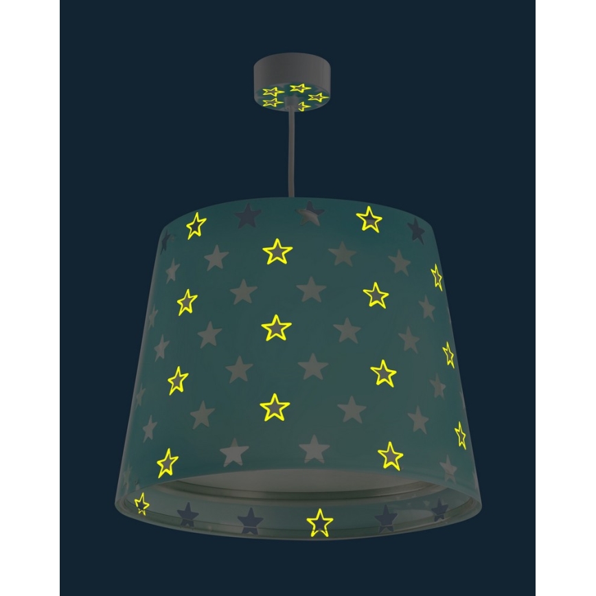 Dalber D-81212H - Dječji luster STARS 1xE27/60W/230V