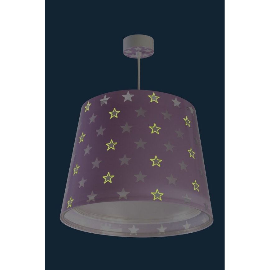 Dalber D-81212L - Dječji luster STARS 1xE27/60W/230V