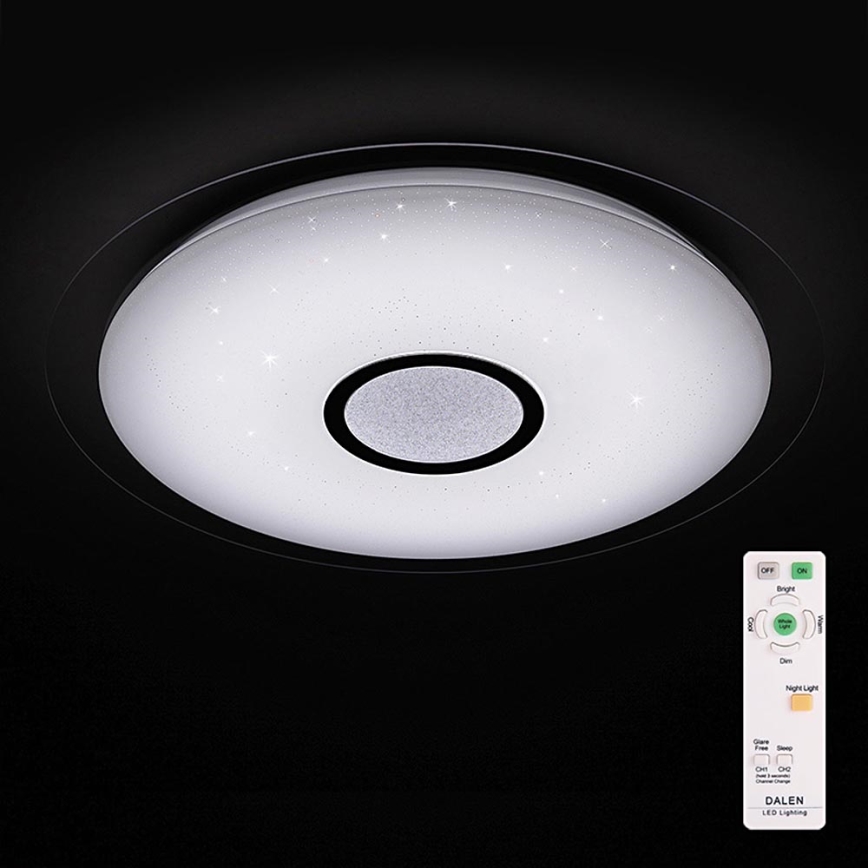 Dalen DL-C319TX - LED stropna svjetiljka s prigušivanjem i daljinskim upravljačem STAR SKY LED/38W/230V IP40
