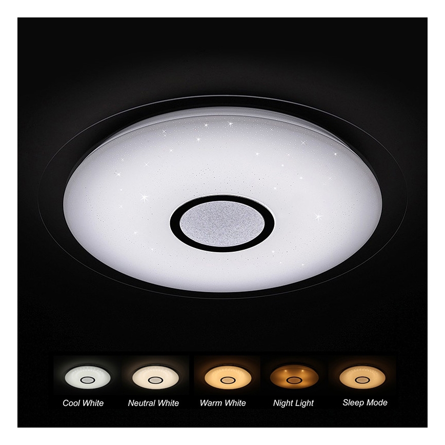 Dalen DL-C319TX - LED stropna svjetiljka s prigušivanjem i daljinskim upravljačem STAR SKY LED/38W/230V IP40