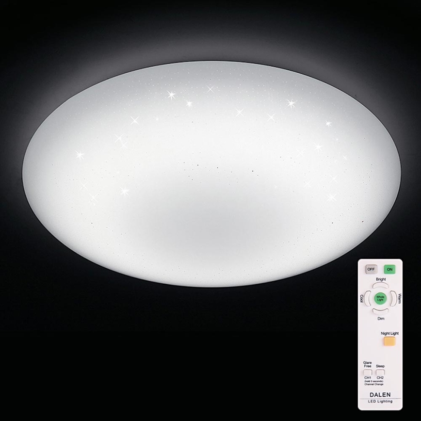 Dalen DL-C415TXW - LED stropna svjetiljka s prigušivanjem STAR SKY LED/38W/230V