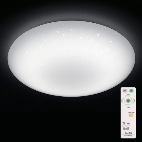 Dalen DL-C415TXW - LED stropna svjetiljka za prigušivanje STAR SKY LED/38W/230V