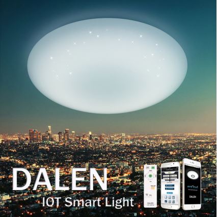 Dalen DL-C415TXW - LED stropna svjetiljka s prigušivanjem STAR SKY LED/38W/230V