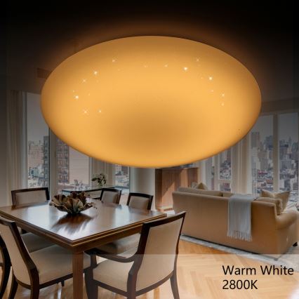 Dalen DL-C415TXW - LED stropna svjetiljka s prigušivanjem STAR SKY LED/38W/230V