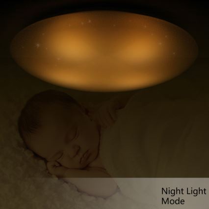 Dalen DL-C415TXW - LED stropna svjetiljka s prigušivanjem STAR SKY LED/38W/230V