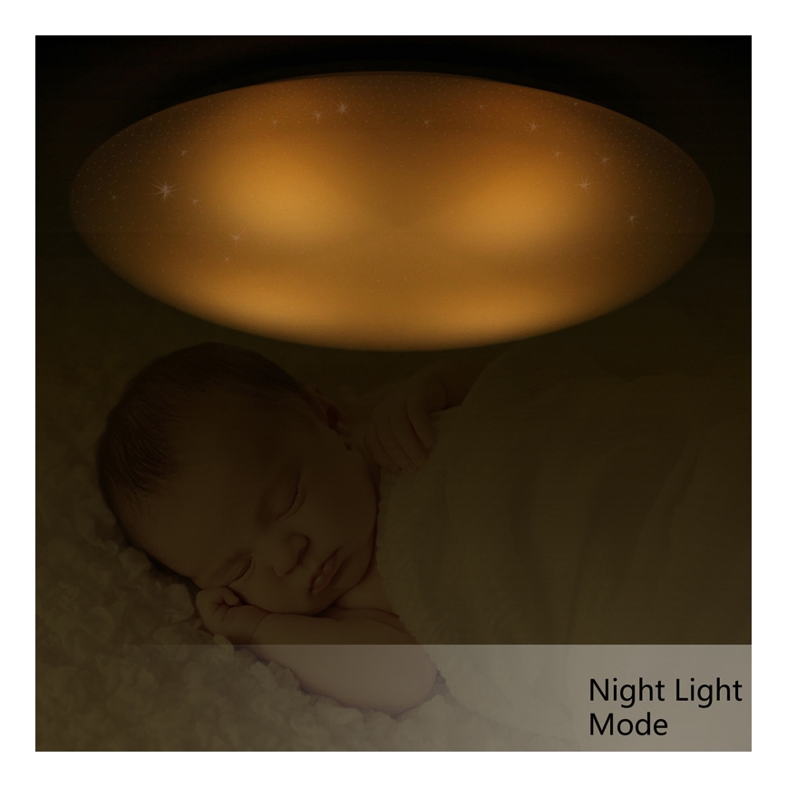 Dalen DL-C415TXW - LED stropna svjetiljka s prigušivanjem STAR SKY LED/38W/230V
