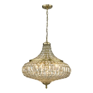 Där Lighting ASM0675 - Luster na lancu ASMARA 6xE14/40W/230V mesing