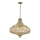 Där Lighting ASM0675 - Luster na lancu ASMARA 6xE14/40W/230V mesing