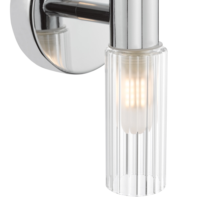 Där Lighting BOL0950 - Kupaonska zidna svjetiljka BOLTON 2xG9/5W/230V IP44 sjajni krom