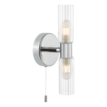 Där Lighting BOL0950 - Kupaonska zidna svjetiljka BOLTON 2xG9/5W/230V IP44 sjajni krom