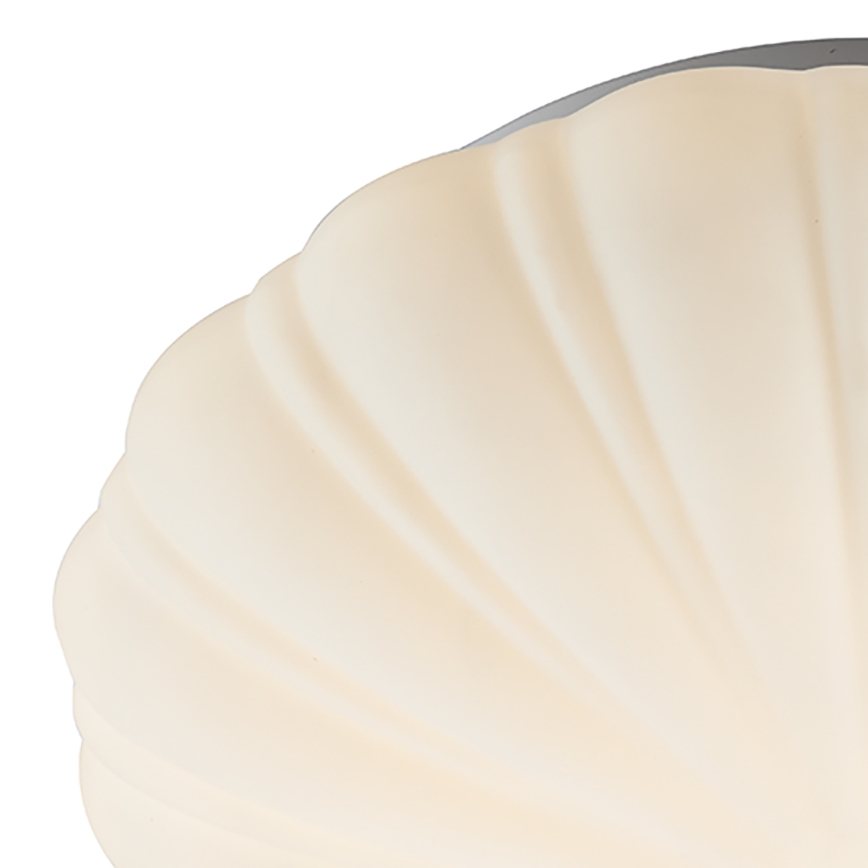 Där Lighting CAF502 - Kupaonsko stropno svjetlo CAFE 1xE27/60W/230V Ø 27 cm IP44 bijela