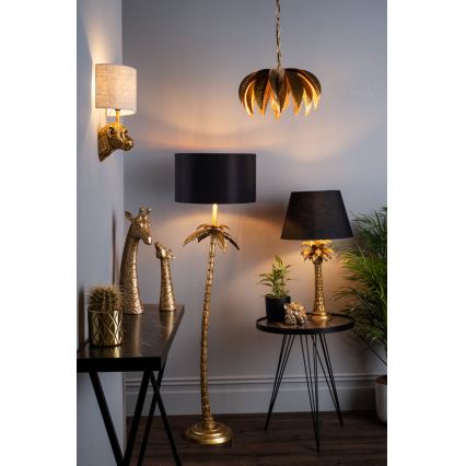 Där Lighting CAR0135 - Luster na lancu CARA 1xE27/60W/230V zlatni