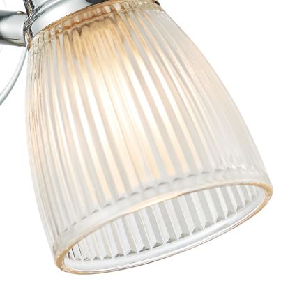Där Lighting CED0738 - Zidna svjetiljka za kupaonicu CEDRIC 1xG9/25W/230V IP44 sjajni krom