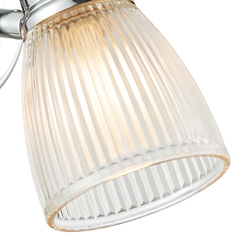 Där Lighting CED0738 - Zidna svjetiljka za kupaonicu CEDRIC 1xG9/25W/230V IP44 sjajni krom
