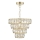 Där Lighting CER0135 - Luster na lancu CERYS 1xE27/60W/230V zlatni