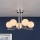 Där Lighting CRA5450-02 - Luster na šipci CRADLE 5xG9/25W/230V polirani krom