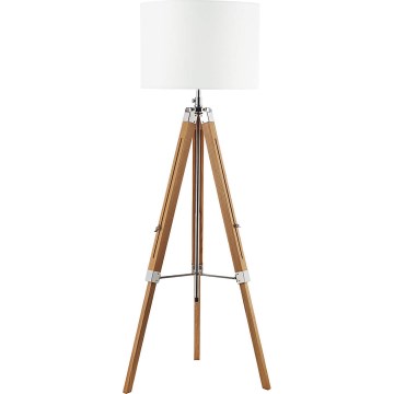 Där Lighting EAS4943 - Podna lampa EASEL 1xE27/60W/230V smeđa