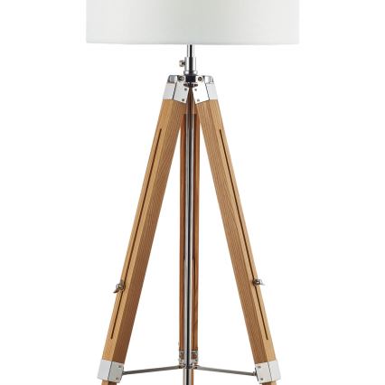 Där Lighting EAS4943 - Podna lampa EASEL 1xE27/60W/230V smeđa