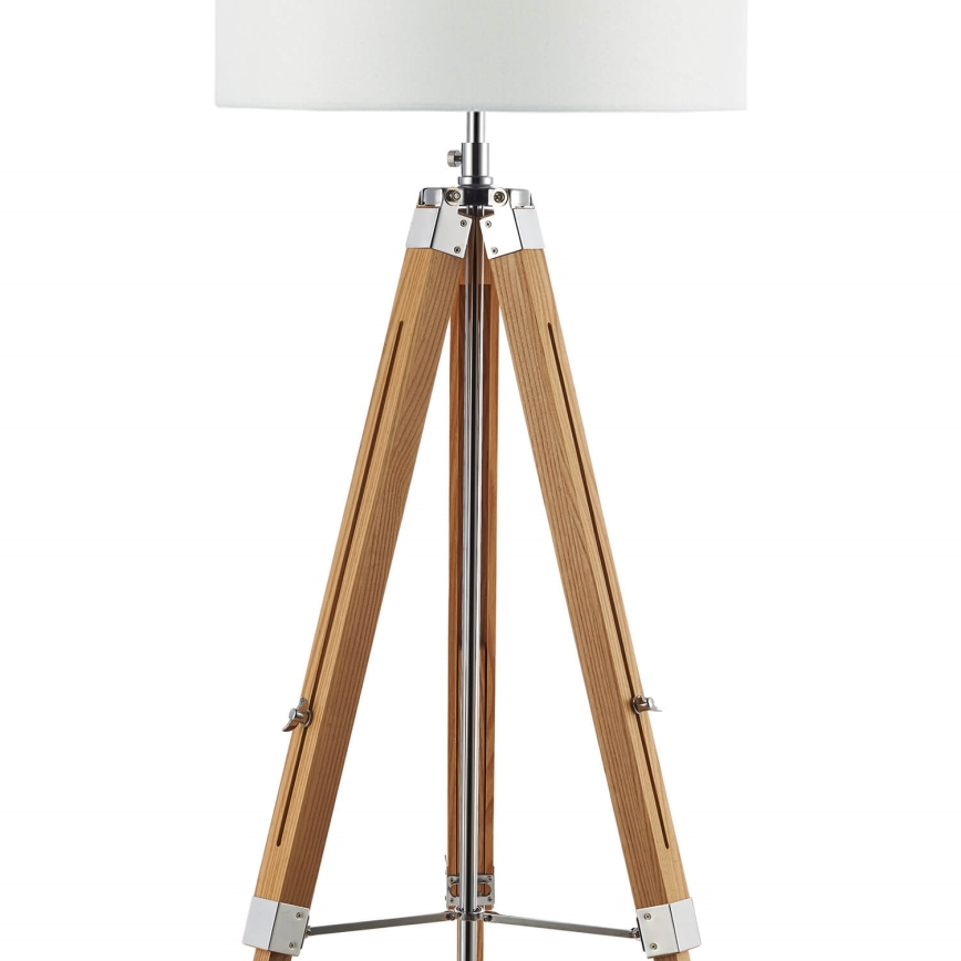 Där Lighting EAS4943 - Podna lampa EASEL 1xE27/60W/230V smeđa