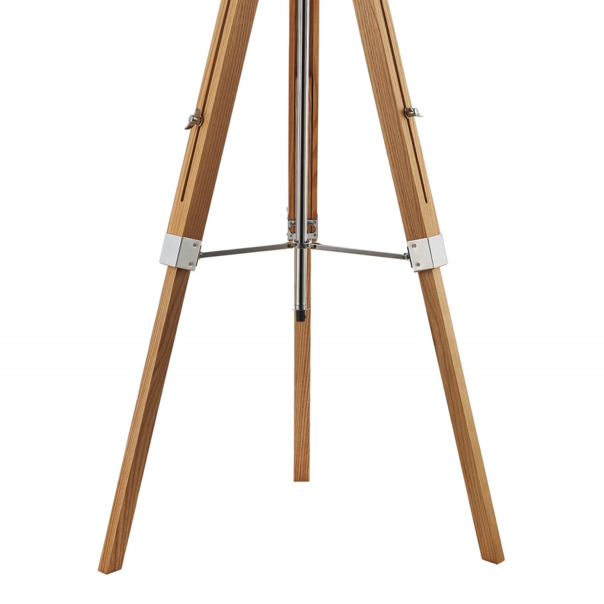 Där Lighting EAS4943 - Podna lampa EASEL 1xE27/60W/230V smeđa