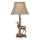 Där Lighting GUL5545-X - Stolna lampa GULLIVER 1xE27/60W/230V bež/brončana