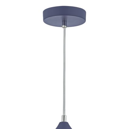 Där Lighting KAE0123 - Viseće svjetlo na sajli KAELAN 1xE27/60W/230V plavo