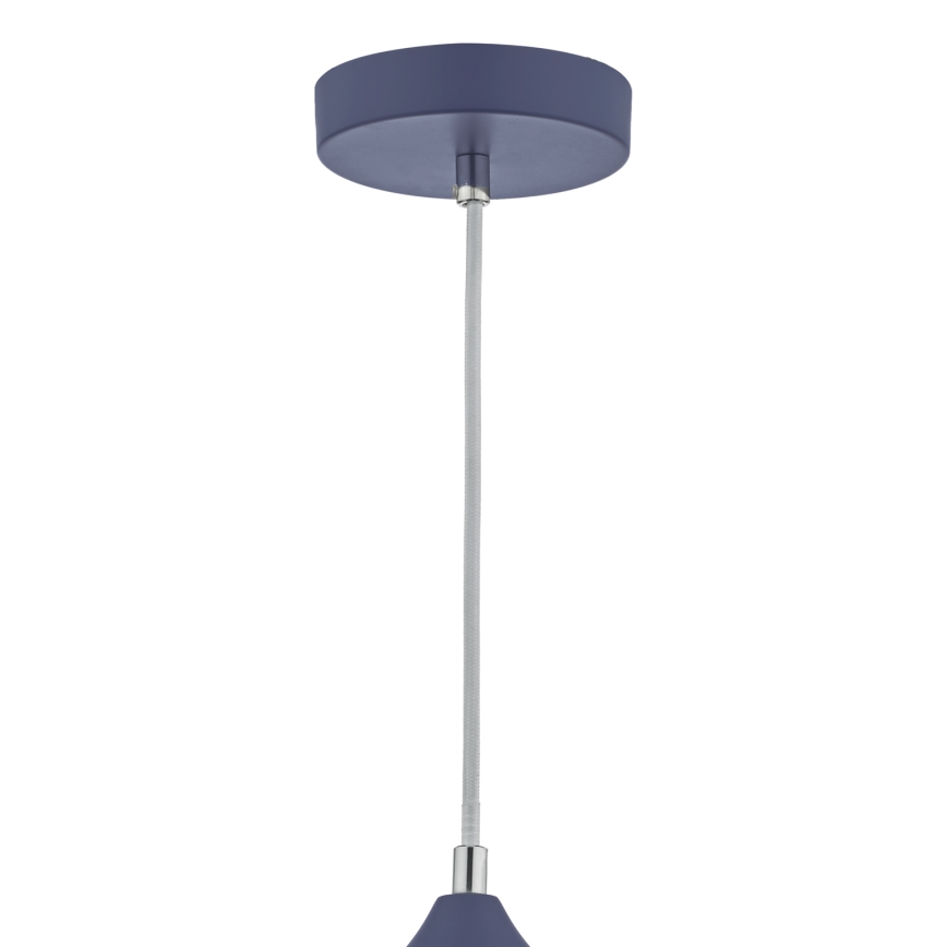 Där Lighting KAE0123 - Viseće svjetlo na sajli KAELAN 1xE27/60W/230V plavo