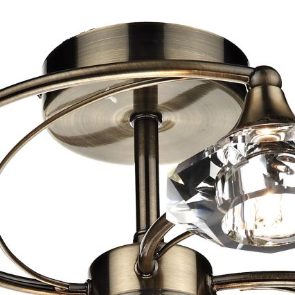 Där Lighting LUT0675 - Plafonski luster LUTHER 6xG9/40W/230V mesing
