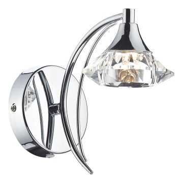 Där Lighting LUT0750 - Zidna svjetiljka LUTHER 1xG9/40W/230V sjajni krom