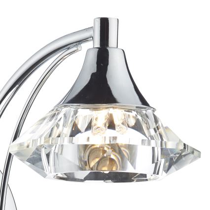 Där Lighting LUT0750 - Zidna svjetiljka LUTHER 1xG9/40W/230V sjajni krom