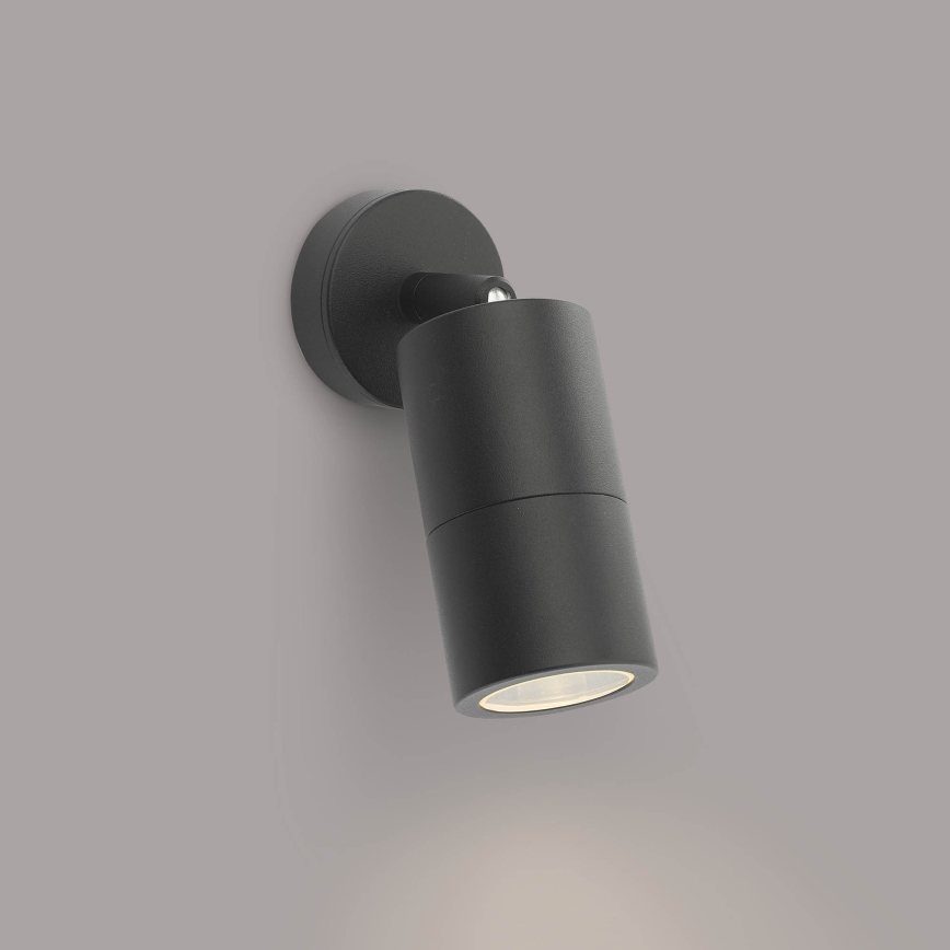 Daar Lighting ORT0722 - LED vanjsko zidno spot svjetlo ORTEGA 1xGU10/5W/230V IP65 crno